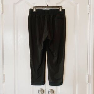 Woman’s Champion Casual Jogger Drawstring Elastic Waist Pants Size M Black